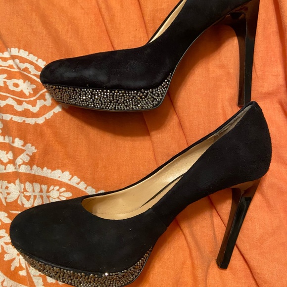 Gianni Bini rhinestone heels - Picture 1 of 6